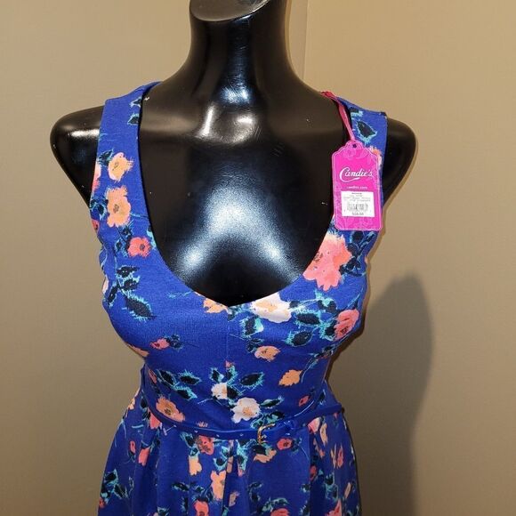 Candies mini floral Dress  nwt - Picture 2 of 7